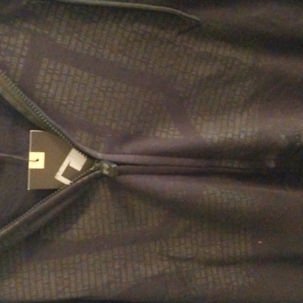 Hostile black hooded zip up sweatshirt NEW